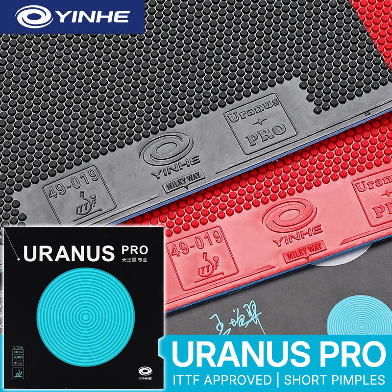 Table Tennis Edge - YINHE URANUS Pro Tischtennis-Gummi, kurze Noppen,
