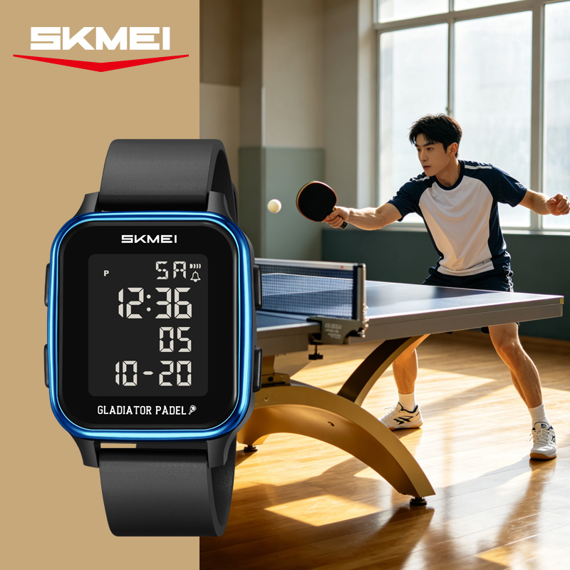 Table Tennis Score - SKMEI 2716 Modische Sport-Tennis/Tischtennis-Uhr mit LED-Licht