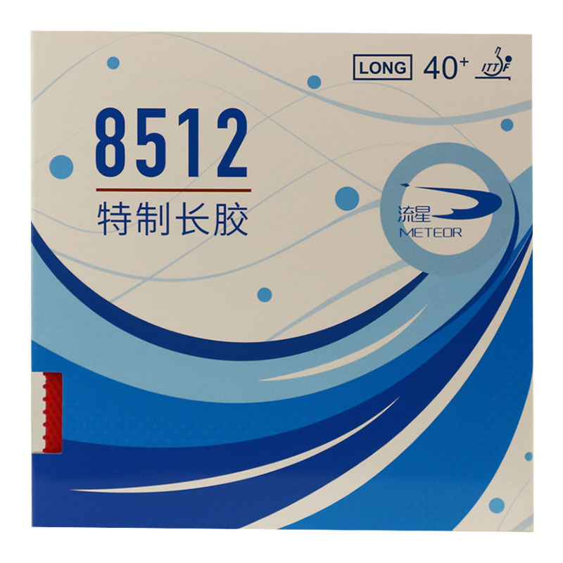 Table Tennis Is Played With A - Original METEOR 8512 Langnopp-Tischtennisgummi mit veränderbarem
