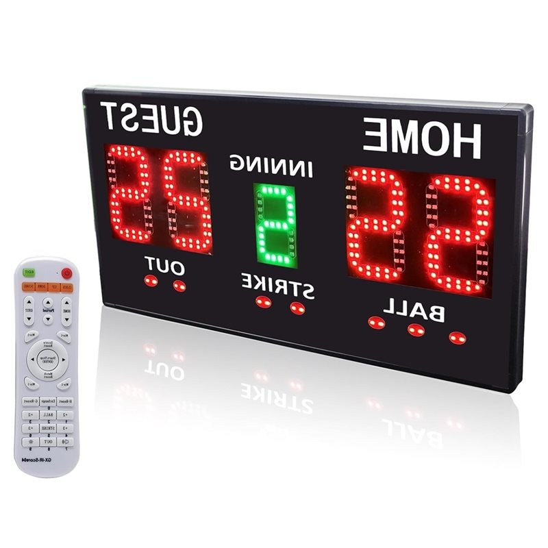Table Tennis Score - T22C Baseball-Anzeigetafel Elektronisch für Wettkämpfe, Punktezähler