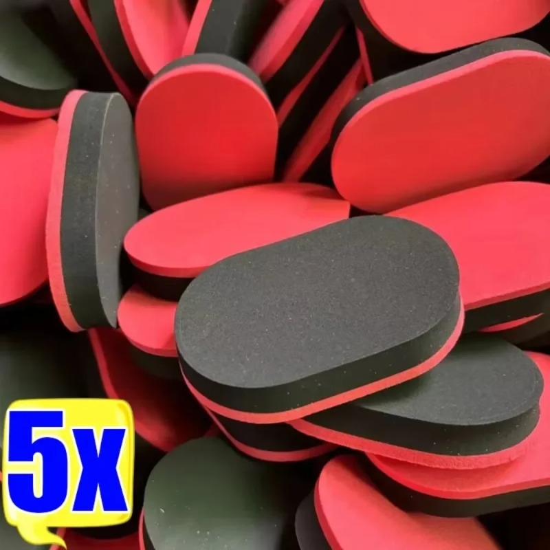 Table Tennis Edge - 1/3/5 Stück Rote Tischtennis-Reinigungsbürste Gummi-Schwamm-Radierer Tischtennisschläger-Reiniger