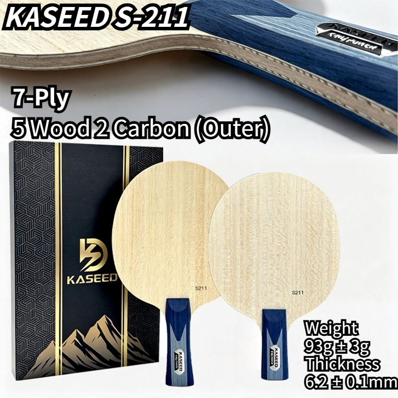 Table Tennis Is Played With A - KASEED S211 King Power 7-Schicht-Tischtennisschläger mit