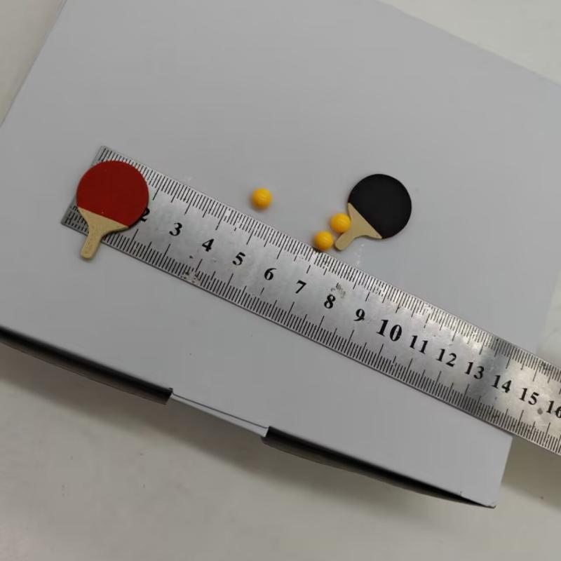 1Set Puppenhaus Miniatur Ping  – Table Tennis Animation Bewertung und Preis