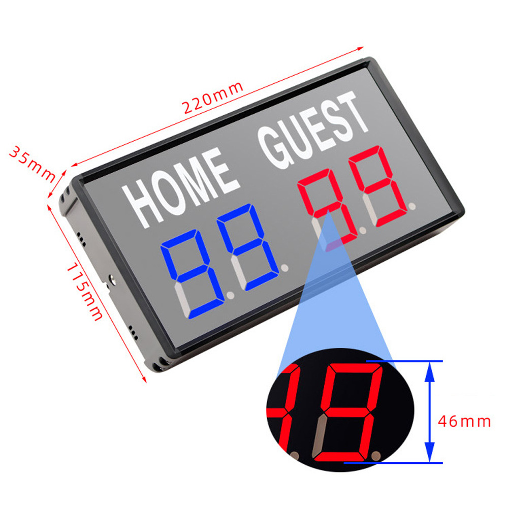 4-stellige LED Elektronische P – Table Tennis Score Bewertung und Preis