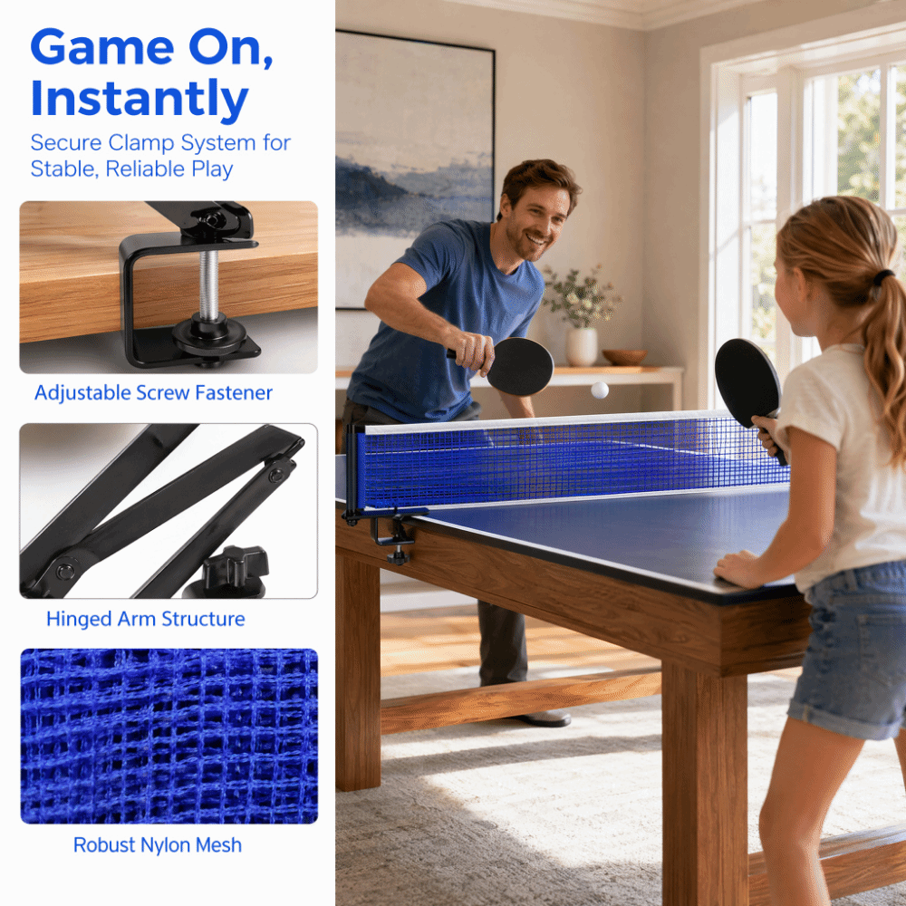 Professionelles Nylon-Tischten – Table Tennis Is Played With A Bewertung und Preis