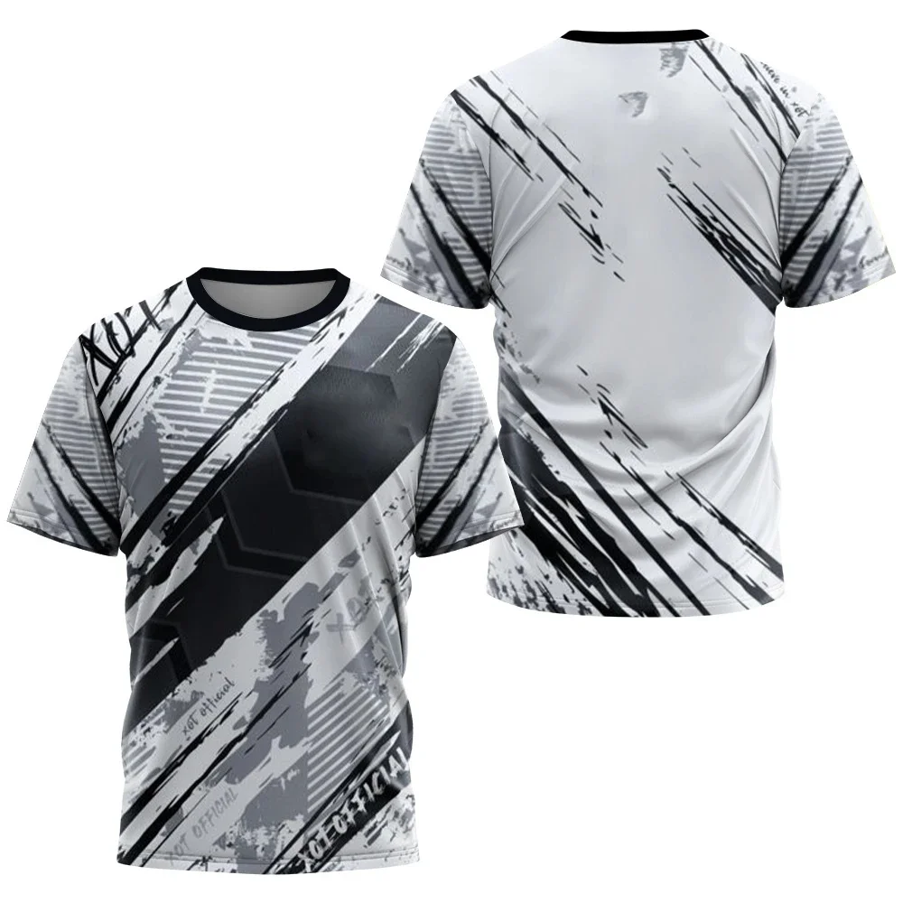 Modisches T-Shirt mit Farbverl – Table Tennis Training China Bewertung und Preis