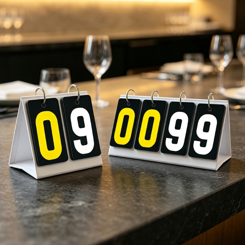 Manuelles Flip-Scoring-Board f – Table Tennis Is Played With A Bewertung und Preis