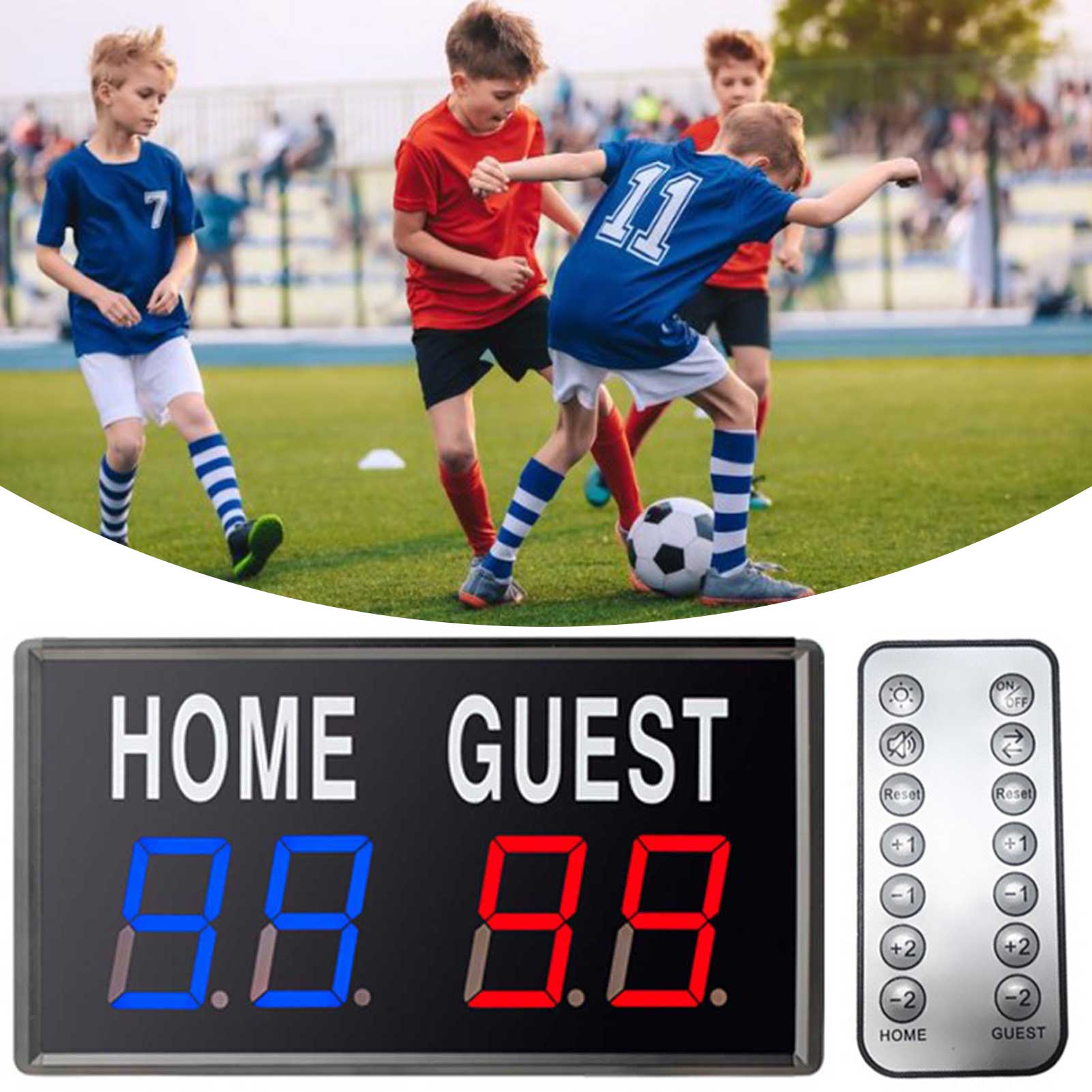 4-stellige LED-Anzeigetafel fü – Table Tennis Score Bewertung und Preis