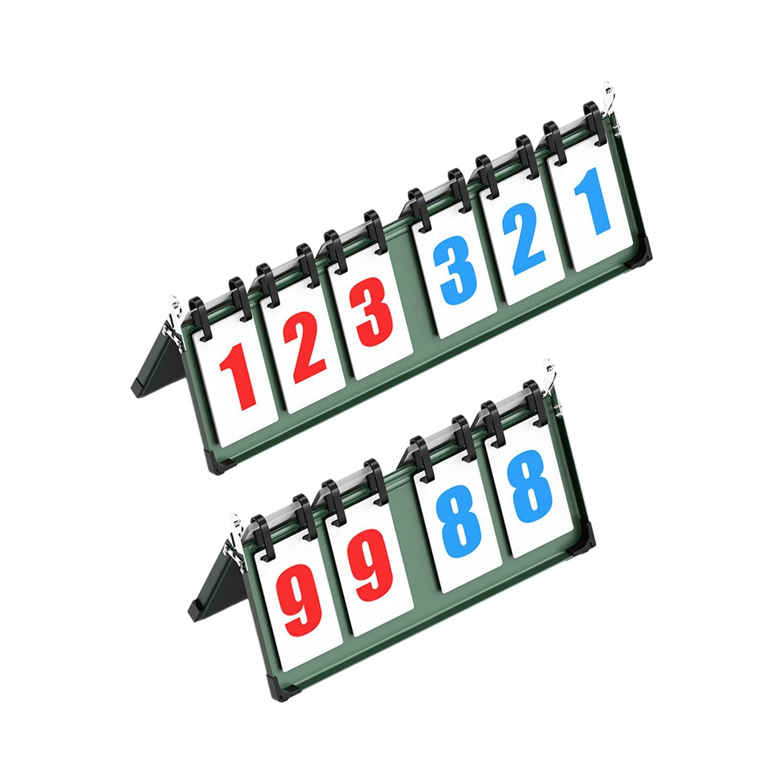 Team Flip Score Board Tragbare – Table Tennis Score Bewertung und Preis