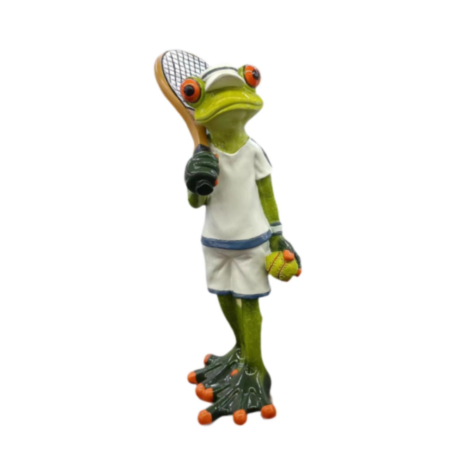 Tennis-Frosch-Statue, dekorati – Table Tennis Animation Bewertung und Preis