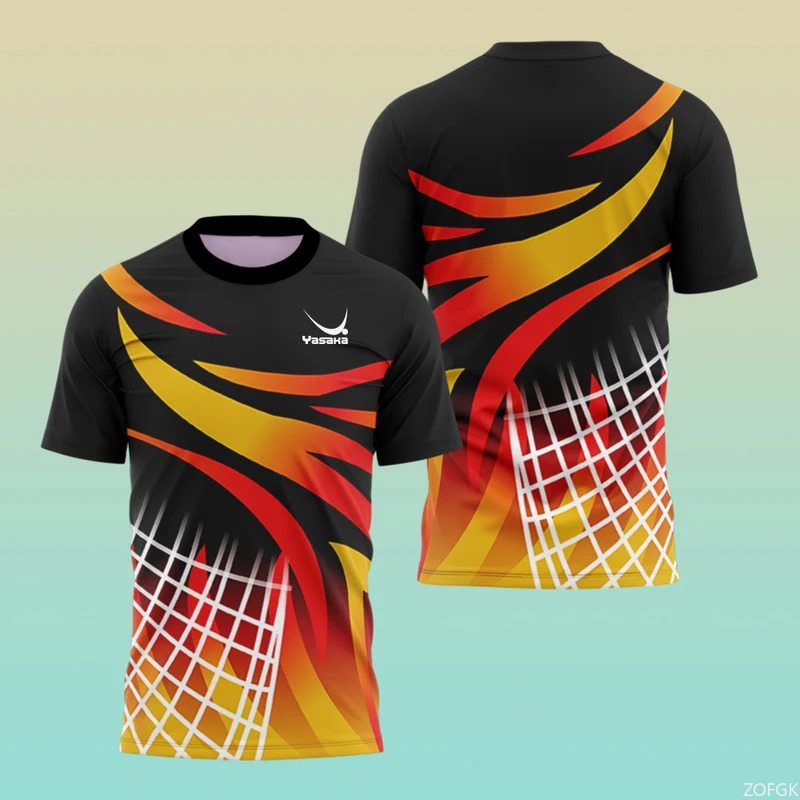 Modisches Sommer-Tischtennis-T – Table Tennis Training China Bewertung und Preis